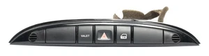 2004-2007 Jaguar XJ8 Center Dash Hazard Valet Lock Control Switch 2W9311B650AE - Foto 1 di 4