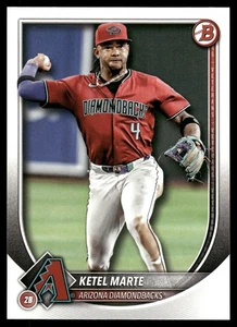 2025 Bowman #76 Ketel Marte Arizona Diamondbacks Baseball Card - Picture 1 of 2