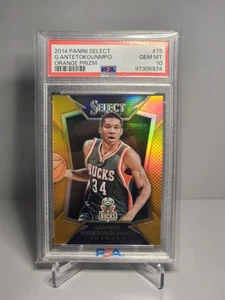 2014-15 Select Orange Prizm #75 Giannis Antetokounmpo /60 PSA 10 - Foto 1 di 2