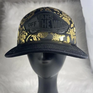 Vans Snapback hat cap TRUCK Hat limited edition Black Gold Surf Skate Aloha - Picture 1 of 8