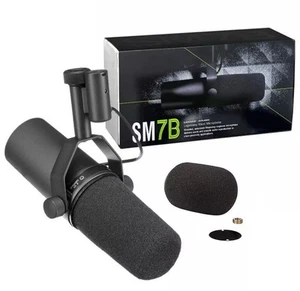 NEW Shure SM7B Cardioid Dynamic Vocal Broadcast Microphone / Free Shipping - Picture 1 of 1