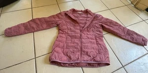West Cape Rose Pink 90% Duck Down 10% Feathers Puffer Jacket Lightweight Size S - Picture 1 of 12