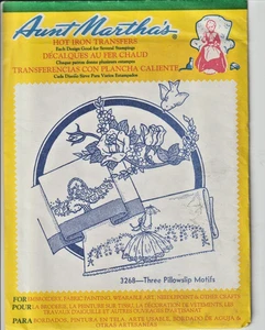 Tante Martha's Hot Iron Transfer - #3268 DREI KISSENSLIP MOTIVE - ungeöffnet - Bild 1 von 2