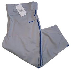 Pantalones de béisbol Nike Team para hombre talla XXL gris vapor alto azul tubo para hombre XXL - Imagen 1 de 7