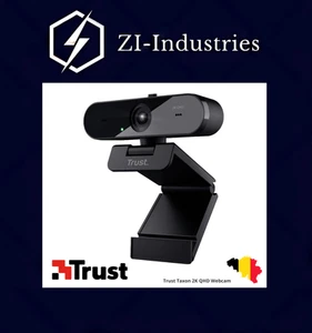 Trust TAXON 2K QHD Webcam – 2560x1440 – Generalüberholt – Ohne OVP - Bild 1 von 5