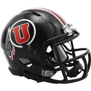 Utah Utes schwarz Riddell Speed Mini Football Helm - Bild 1 von 1