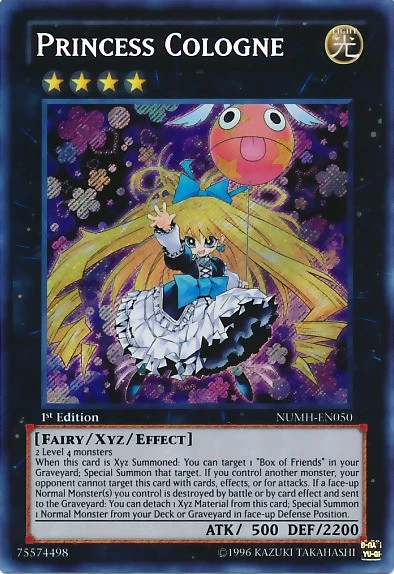 Princess Cologne - NUMH-EN050 - Secret Rare - 1st Edition Near Mint Number Hunte - Image 1 of 1