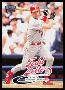 1999 Ultra Todd Zeile #33 BASEBALL Texas Rangers - Picture 1 of 2