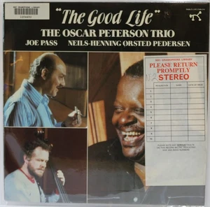OSCAR PETERSON TRIO BBC GRAMOPHONE LIBRARY LP RECORD "THE GOOD LIFE" (PABLO) - Bild 1 von 5