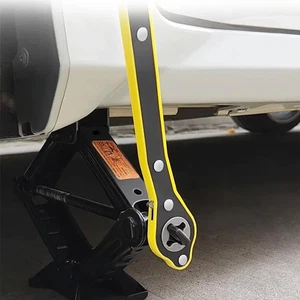 Auto Labor Saving Jack Ratchet Wrench Tire Jack Removal Wrench Cross car Wrench - Bild 1 von 14