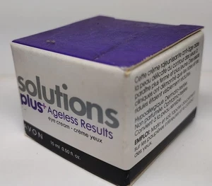 avon solutions plus ageless results eye cream .5 oz 2009 - Picture 1 of 5