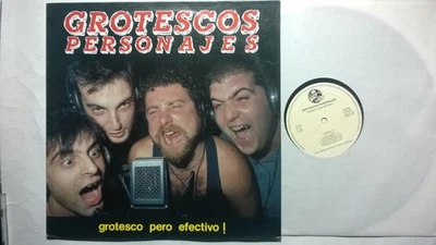 GROTESCOS PERSONAJES - GROTESCO PERO EFECTIVO! - LP PUNK ROCK 1991 - Imagen 1 de 3