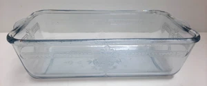 Plato para hornear vintage Fire King vidrio zafiro azul Philbe pan 9" x 5" - Imagen 1 de 9