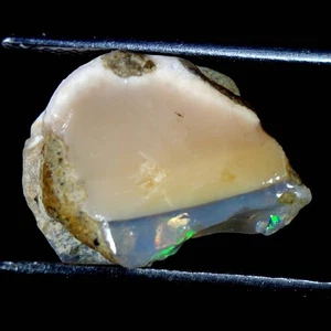 100% Natural Ethiopian Opal Rough Fire Flash Gemstone 10.40Cts. 12x 15x 12mm - Picture 1 of 3