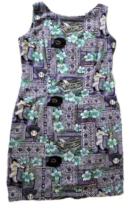 Vintage Reyn Spooner Arizona Diamondbacks Damen Hawaii Kleid - Größe Medium M - Bild 1 von 19