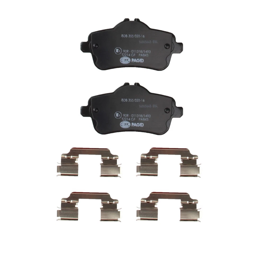 Hella Pagid 355020161 Disc Brake Pad Set For 12-14 GL63 AMG ML63 AMG Foto 1 de 4