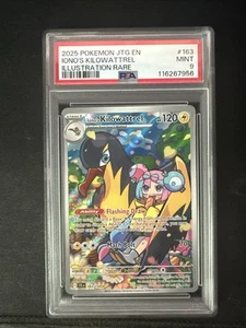 PSA 9 MINT Ionos Kilowattrel 163/159 Sv09: Viaggio Insieme Illustrazione Rara - Foto 1 di 2