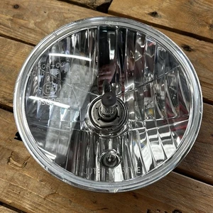 Hoglight Motorcycle 7 80W headlight with halo - USED - Picture 1 of 7