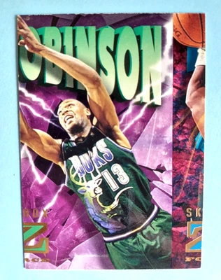 Skybox Z Force Glenn Robinson #51 Milwuakee Bucks 1996-97 mal cortado Foto 1 de 4