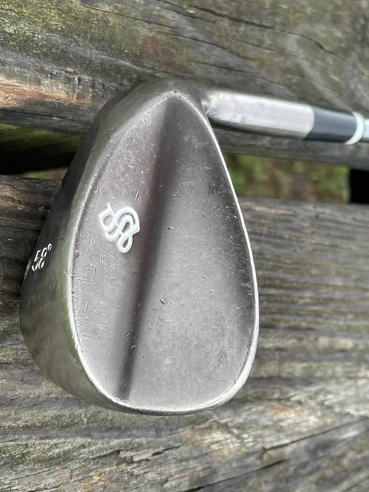 Scratch 58° Lob Wedge Steel Stiff Flex Shaft Lamkin Crossline Grip - Image 1 of 4