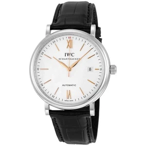 IWC Portofino Automatic Silver-plated Dial Men's Watch IW356517 - Picture 1 of 3
