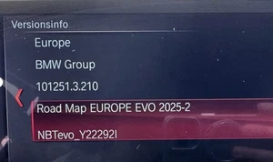 BMW Navigation Update Europe Road EVO 2025-2 Inkl.BMW-USB Stick und Lifetime FSC - Bild 1 von 9