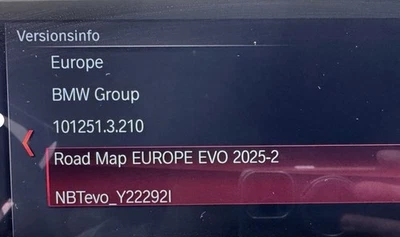 BMW Navigation Update Europe Road EVO 2025-2 Inkl.BMW-USB Stick und Lifetime FSC - Bild 1 von 4