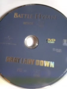 BATTLE HYMN / GRAY LADY DOWN DVD DISC ONLY USED FREESHIP NOTRACKING - Bild 1 von 1