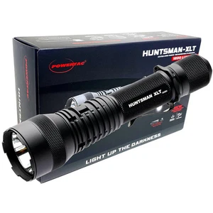 Powertac Huntsman XLT 1250 Lumen Long Throw Spot Light Rechargeable Flashlight - Picture 1 of 7