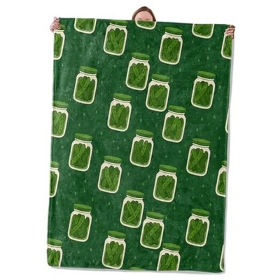 Pickle Jar Blanket Gifts for Women Girls Kids, Soft Warm Lightweight Flannel  - Image 1 of 4