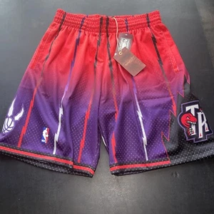 1998 Swingman TORONTO RAPTORS HWC MITCHELL & NESS FADEAWAY SHORTS - Picture 1 of 4