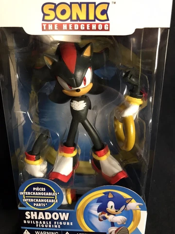 2022 Just Toys Sonic The Hedgehog 4” Shadow Action Figure Buildable Figurine Cover