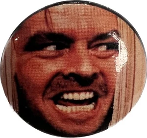 The Shining ��Jack Nicholson 1" Spilla Spilla Bottone Distintivo ��Epoca Punk - Foto 1 di 5