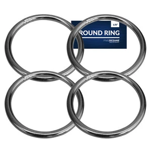 Five Oceans Round Ring Welded 1/8-Inch x 1-Inch - 4-Pack - FO2732-M4 - Picture 1 of 5