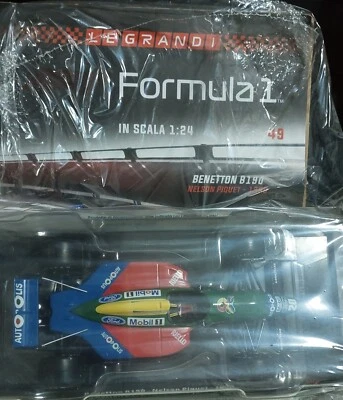 Auto Da Corsa   Benetton B190 Di Nelson Piquet Del 1990  in scala 1:24  - Immagine 1 di 4