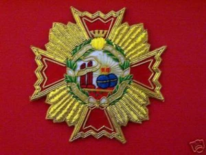 Spain Catholic Kingdom Empire Isabella Queen Royal Order Medal Orden Star Badge - Picture 1 of 3