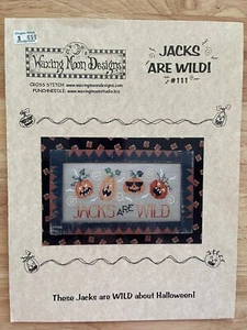 Waxing Moon Jacks Are Wild Cross Stitch Chart - Picture 1 of 3