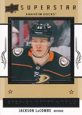 2023-24 Upper Deck Series 2 - Honor Roll #HR43 Jackson LaCombe (RC) Ducks!!! - Image 1 of 2