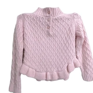 Janie and Jack light Pink Toddler Sweater - Picture 1 of 9