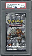 2008 Pokemon Pop Series 8 sealed booster pack graded PSA 8 NM-MT (cert 66445688)
