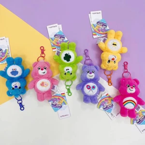 Care Bears quietschender Schlüsselanhänger Rucksackanhänger weiches Plüschtier 15 cm - Bild 1 von 8