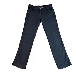 Jeans donna Armani regular fit vita media elasticizzato blu scuro lavaggio J75 W32 L31 - Foto 1 di 12
