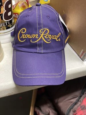 Gorra Jamie McMurray Roush Fenway NASCAR Crown Royal con etiquetas Foto 1 de 4
