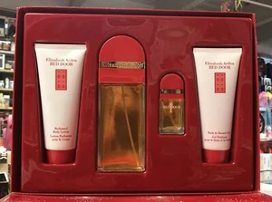 ORIGINAL ELIZABETH ARDEN RED DOOR 4PCS 100ml + VINTAGE ORIGINAL OLD FORMULA RARE - Picture 1 of 1