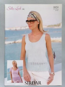 ***BARGAIN!! Knitting Pattern Brand New SIRDAR 8854 Ladies, Buy 4 get 1 Free - Picture 1 of 2