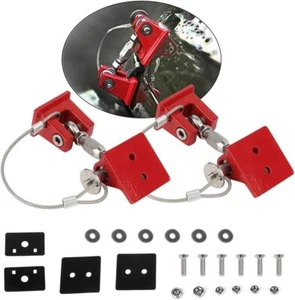 Hood Latch Locking Catch Buckle Kit fit Jeep Wrangler JK Unlimited Accessories - Picture 1 of 8
