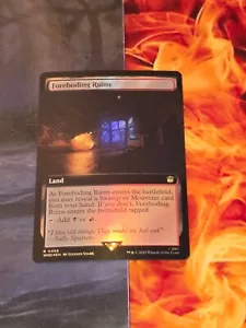 WHO Doctor Who 0496 Foil Extended Foreboding Ruins - Picture 1 of 2