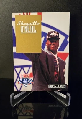 Tarjeta de novato Shaquille O'Neal RC 🔥 1993 SkyBox NBA Draft Picks #DP1 HOF Foto 1 de 2