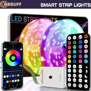 Smart Color Changing LED Lights With Remote And Timing For Adjustable Brightness - Picture 1 of 8