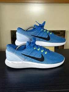 Nike Lunar Glide Herren UK 8,5 blau Running Trainer Run Racer Elite schneller Versand - Bild 1 von 13